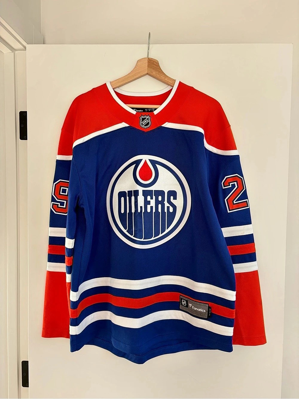 Fanatics Edmonton Oilers Leon Draisaitl Fanatics Breakaway Home Jersey Home